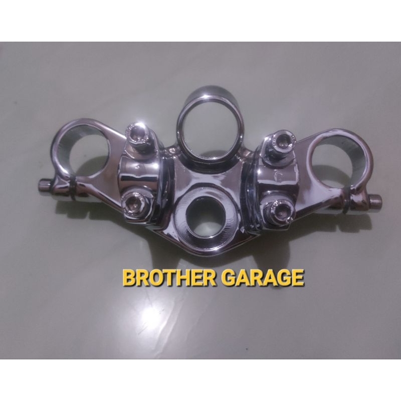 SEGITIGA ATAS CHROME NINJA SS,S,M/SEGITIGA NINJA 150 CHROME