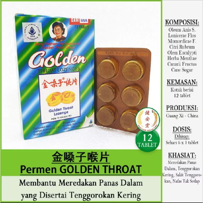 

Permen Golden Throat