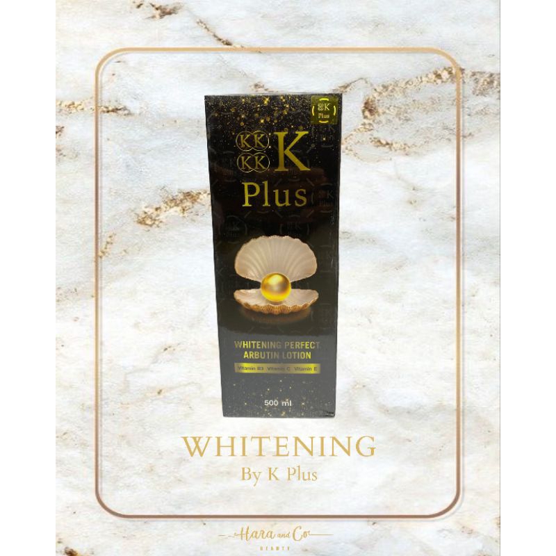 4K Plus Whitening Perfect Arbutin Lotion 500 ml