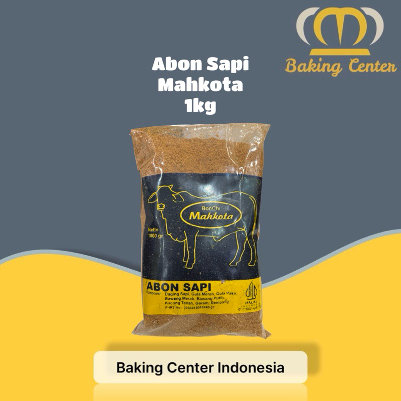 

Abon Sapi Cap Mahkota 1kg
