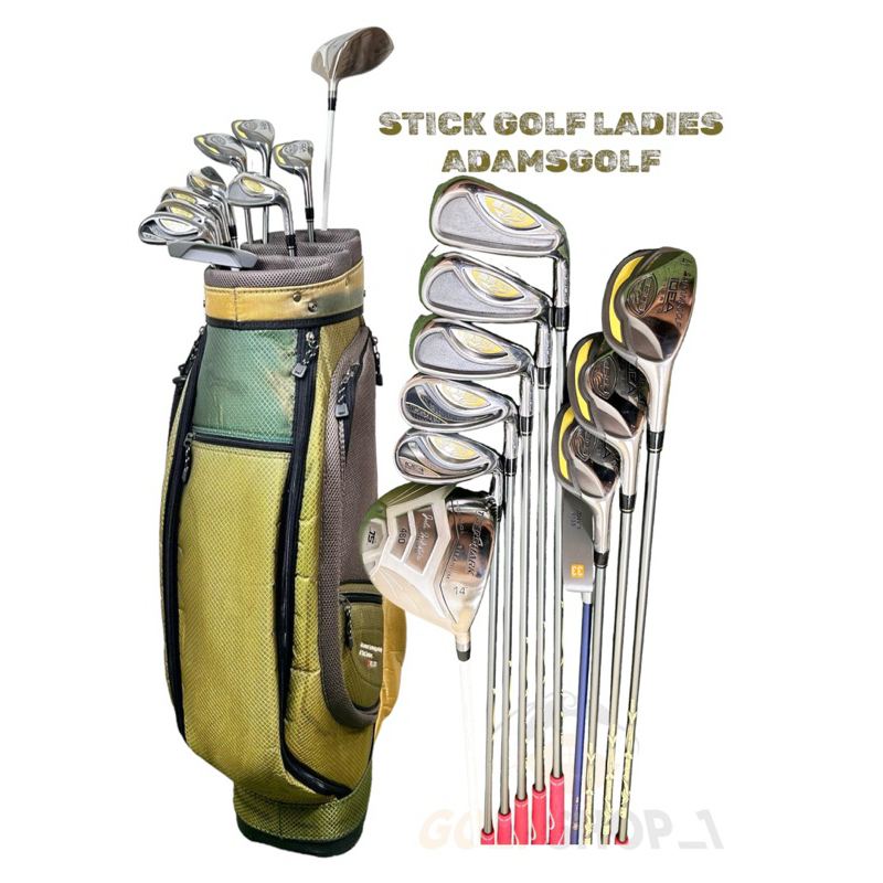 Stick Golf Man AdamGolf Ladies Golf Shaft Graphite Fullset Bag Golf Second Original - Set Stick Golf