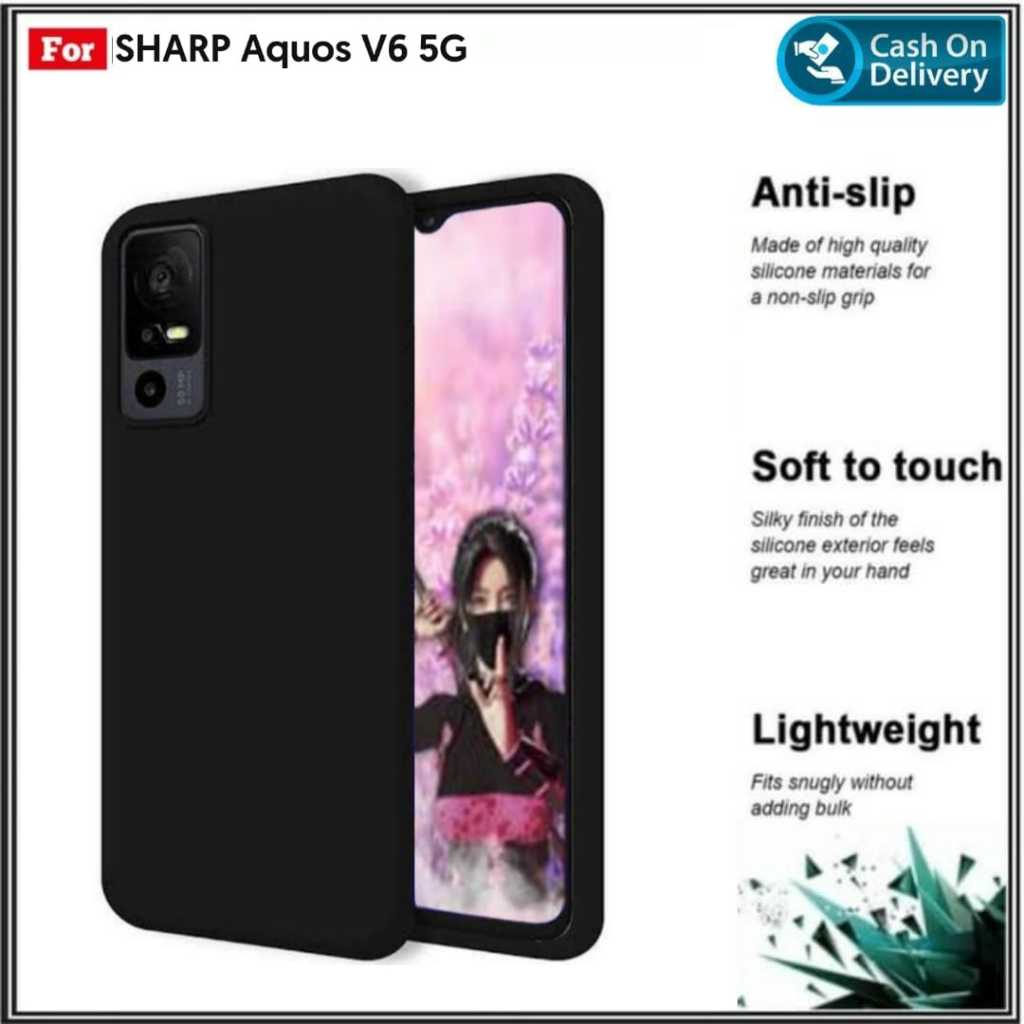 Case Sharp Aquos V6 4G V6 PLUS V6 5G V7 PLUS Soft Case Premium Casing Hp Slim Cover