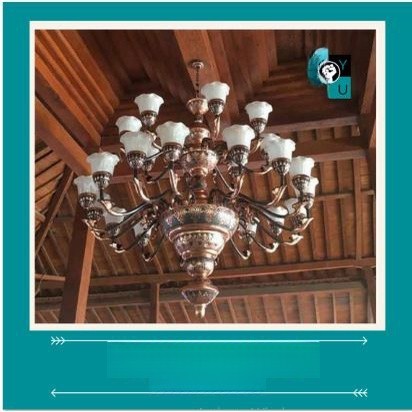 JUAL LAMPU NABAWI GANTUNG TEMBAGA