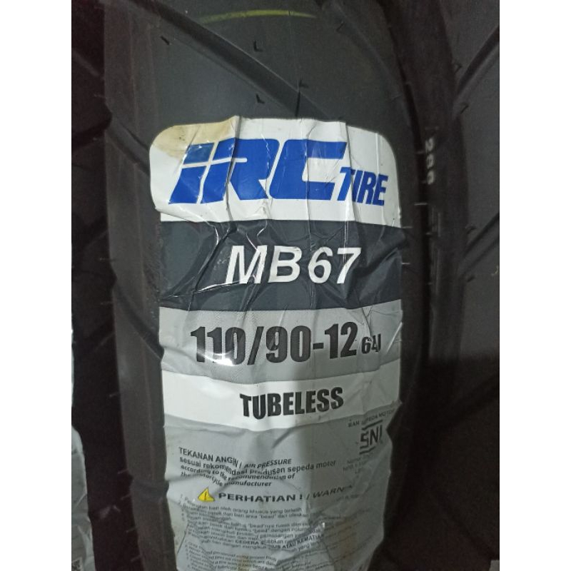 BAN SCOPPY IRC MB 67 110/90-12 , IRC MB 86 100/90-12