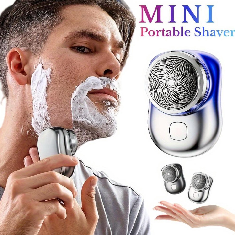 Bagus Banget Alat Cukur Elektrik Shaver cukur jenggot Listrik Portable Mini Alat Cukur Jenggot Kumis