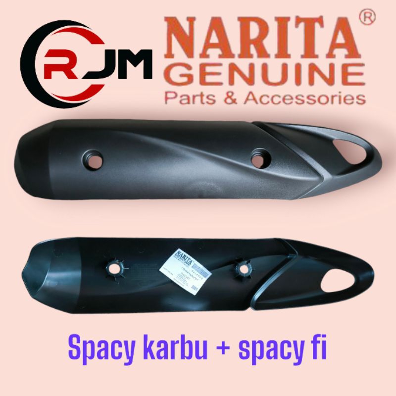 COVER KNALPOT HONDA SPACY KARBU DAN SPACY FI TAMENG KNALPOT SPACY KARBU SPACY FI COVER KNALPOT SPACY