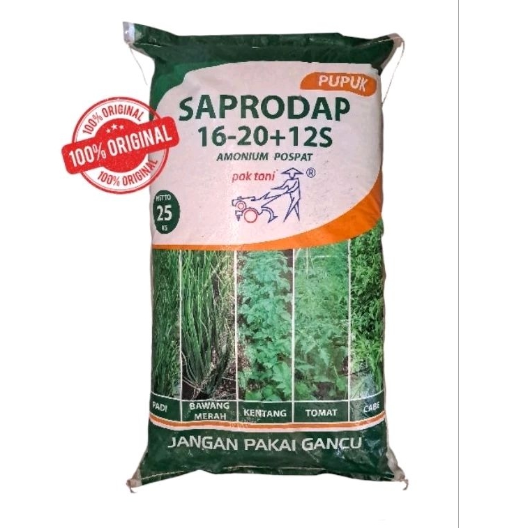 Pupuk SAPRODAP - 25 kg SAPROTAN UTAMA PAK TANI (100% Original)