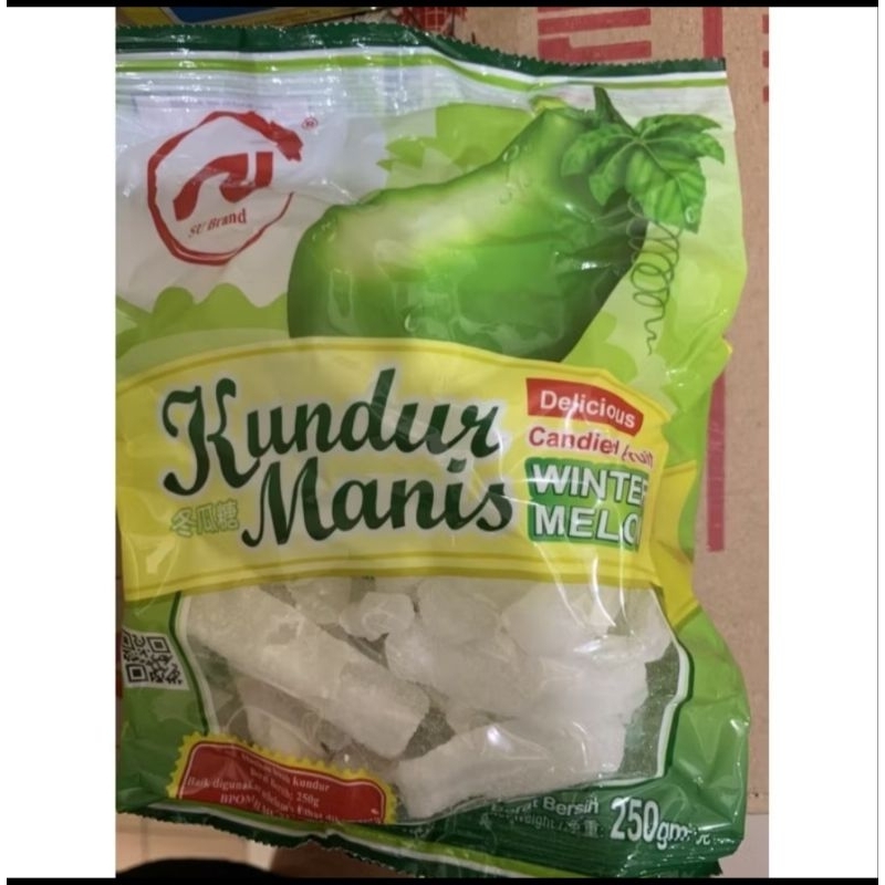 

KUNDUR MANIS BUAH KUNDUR WINTERMELON BRAND SU KUNDUR MANISAN 250gram untuk panas dalam