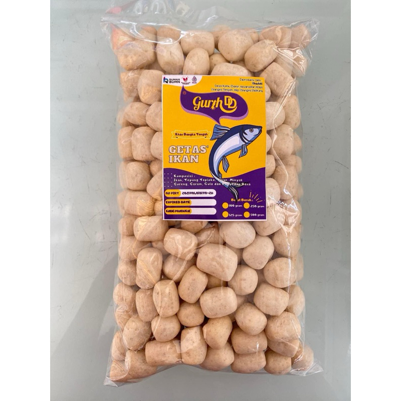 

Getas Ikan Bulat (250gram)