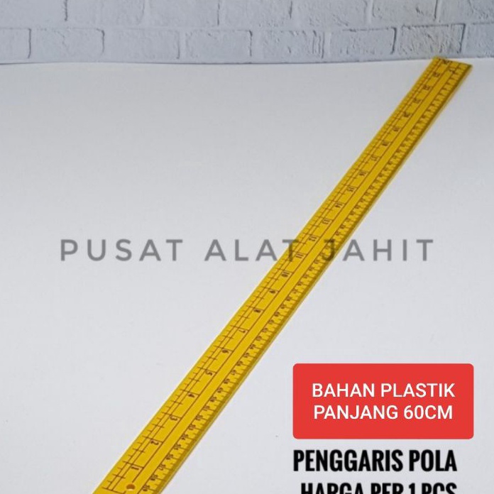 

LUAR BIASA PENGGARIS ALAT UKUR SKALA POLA JAHIT LURUS PANJANG BAHAN KAIN PAKAIAN STRAIGHT PLASTIC RULER 6 CM