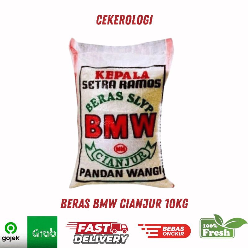 

Beras Bmw Cianjur 10kg / Beras Bmw / Beras Cianjur / Beras / JABODETABEK / Beras Pulen