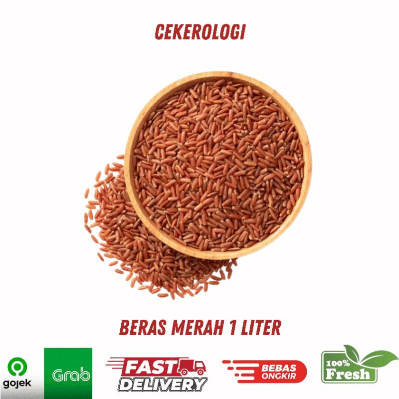 

Beras Merah 1L / Beras Merah / Beras / JABODETABEK / Sembako