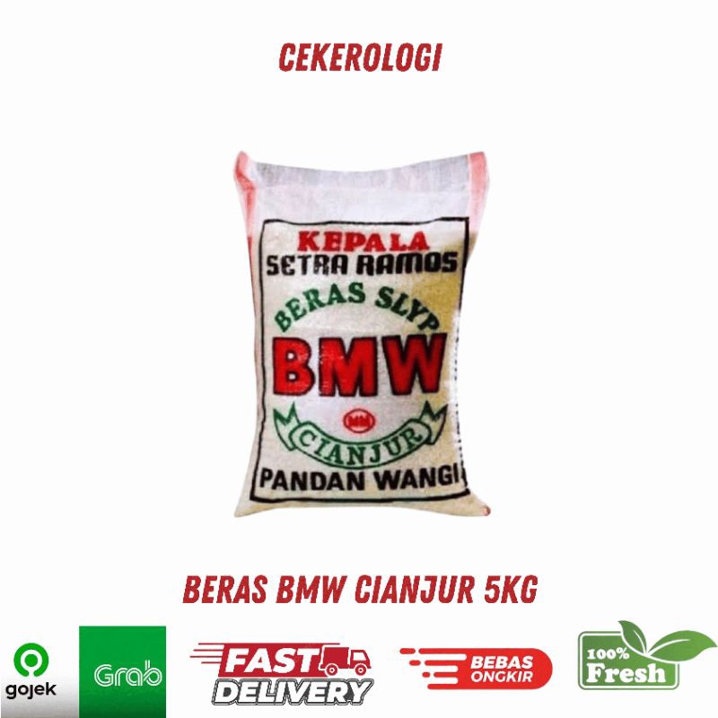 

Beras Bmw Cianjur 5kg / Beras Bmw / Beras Cianjur / Beras / JABODETABEK / Sembako