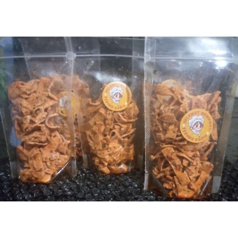 

snack Basren super pedas enak renyah