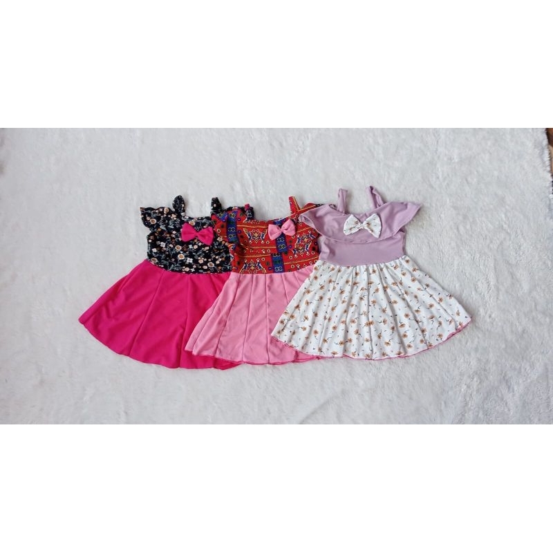 Dress Rachel  BAJU ANAK perempuan 6 bulan - 5 Tahun