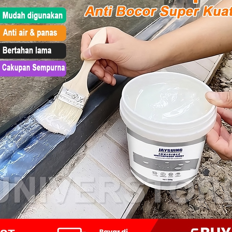 KI3 ORIGINAL JAYSUING Lem Bening Transparan Pelapis Anti Air Bocor Dan Rembes Super kuat 3g Waterpro