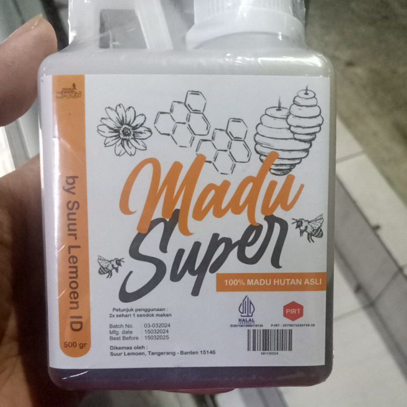 

Madu Super 500gr Manis Legit Disukai Anak-anak