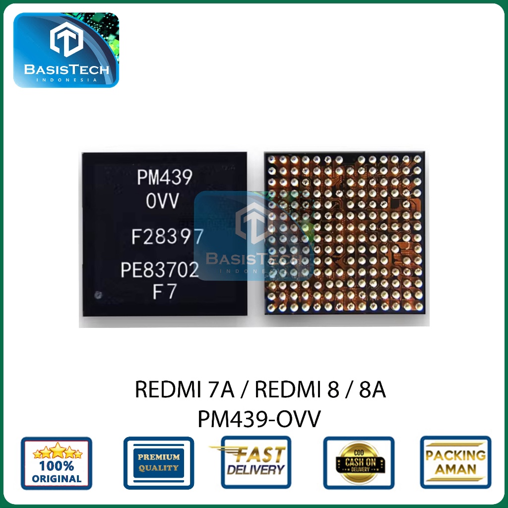 IC POWER XIAOMI REDMI 8 - 8A - 7A - IC POWER PM439-OVV ORI