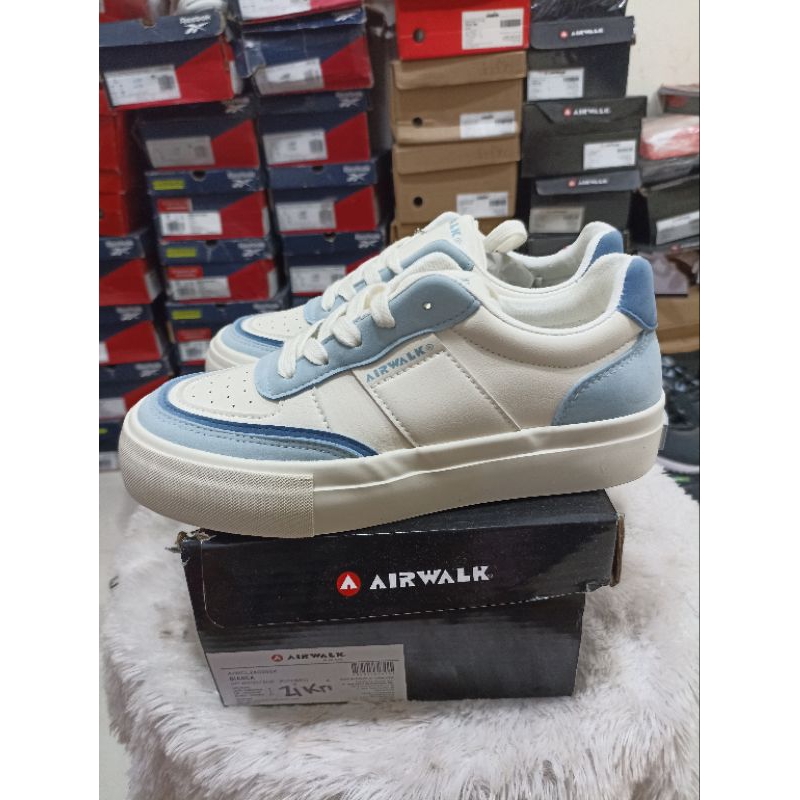 Airwalk Bianca Sepatu Ori Putih Biru