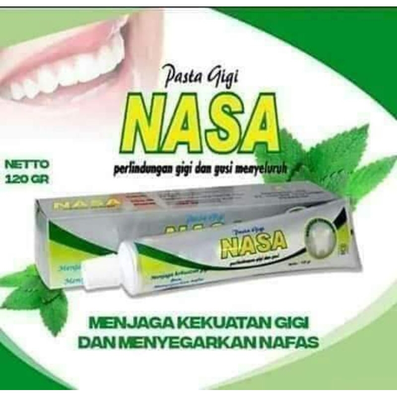 Pasta gigi nasa  perontok karang gigi murah pencegah  bau mulut dan gigi berlubang