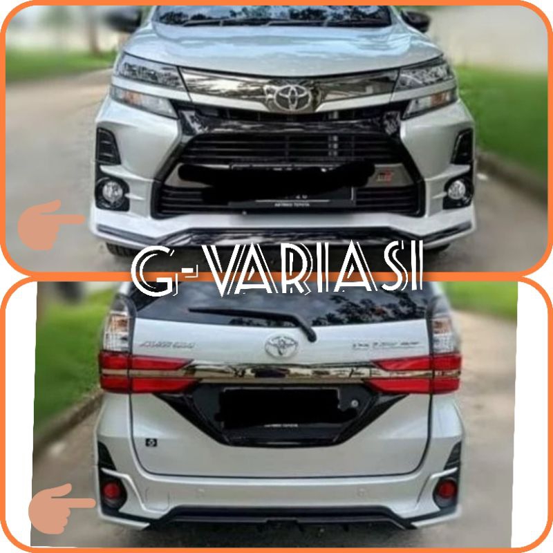 bodykit avanza veloz GR depan belakang