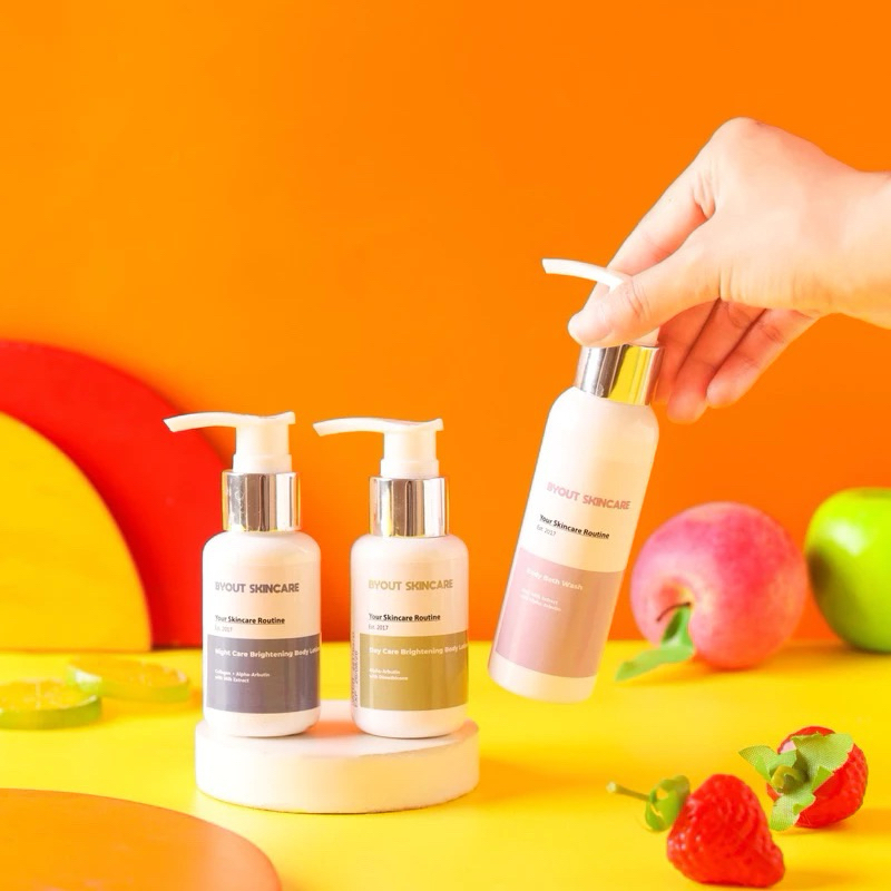 Paket Pemutih Perawatan Tubuh Byout Skincare ORI Halal BPOM
