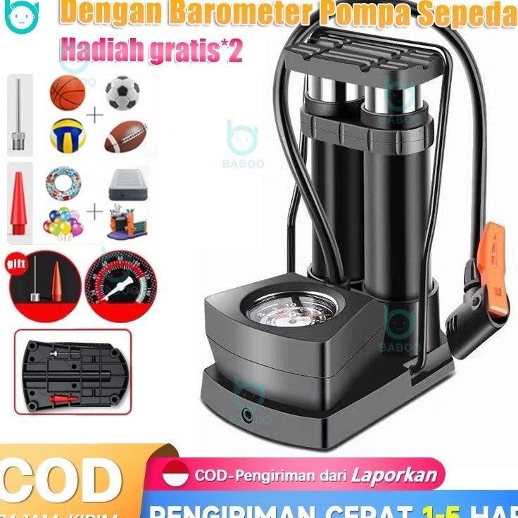 KI3 Pompa Ban  pompa injak ban motor  pompa angin speeds  pompa ban sepeda dan motor  pompa ban mobi