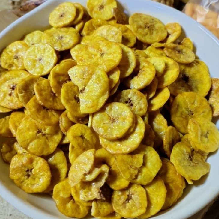 

Keripik Pisang Manis Koin 250g//500g Keripik Pisang Manis Crispy