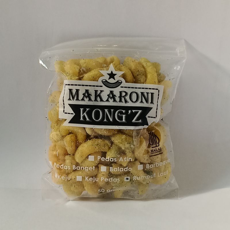 

Makaroni Kong'Z Rumput Laut 50gr