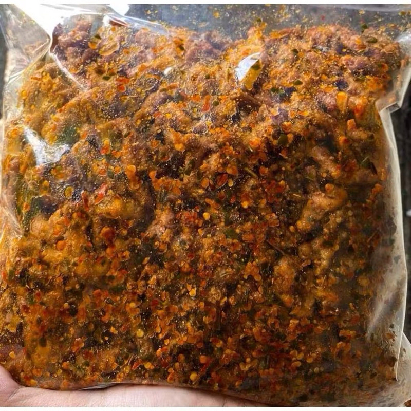 

KERIPIK USUS CRISPY 250g Pedas daun jeruk/Cikruh/Original