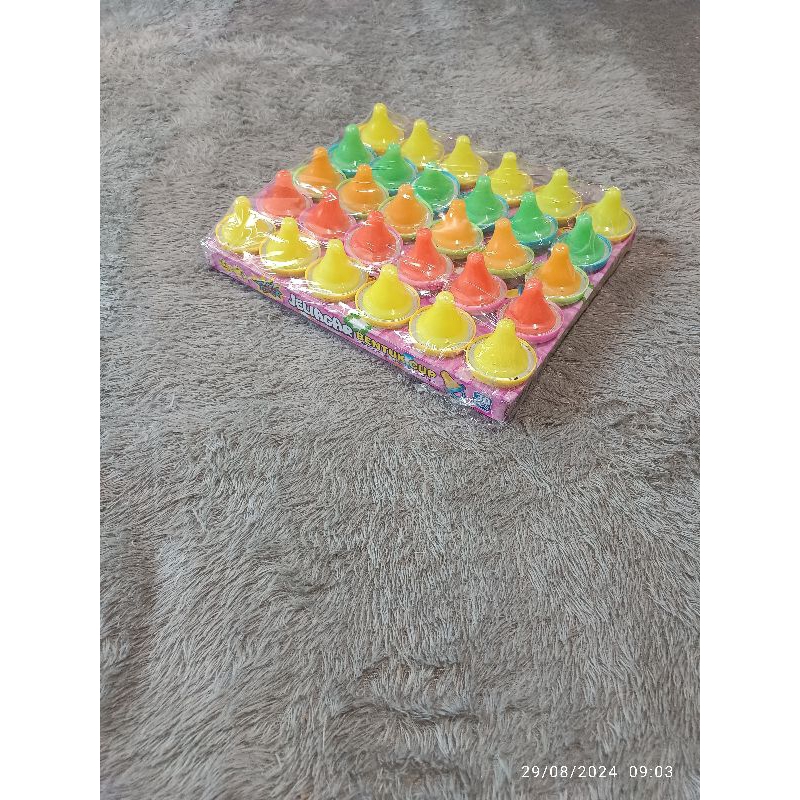 

QEQE JELI AGAR BENTUK DOT BOX ISI 30PCS