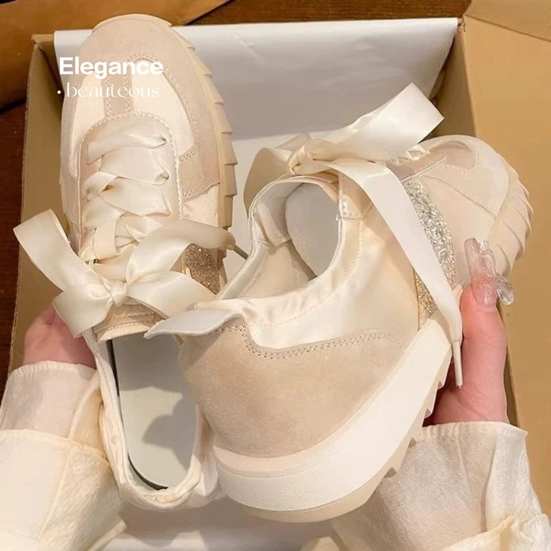 Sepatu olahraga wanita, sepatu wanita putih, mengimport sepatu biasa berkualitas tinggi