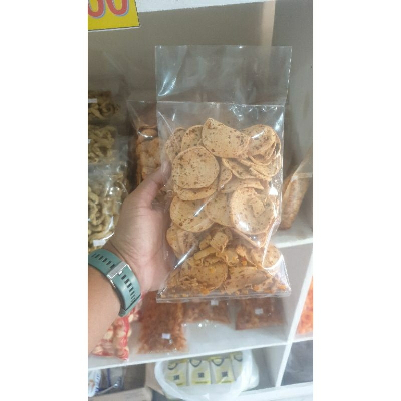 

Basreng koin bulat pedas