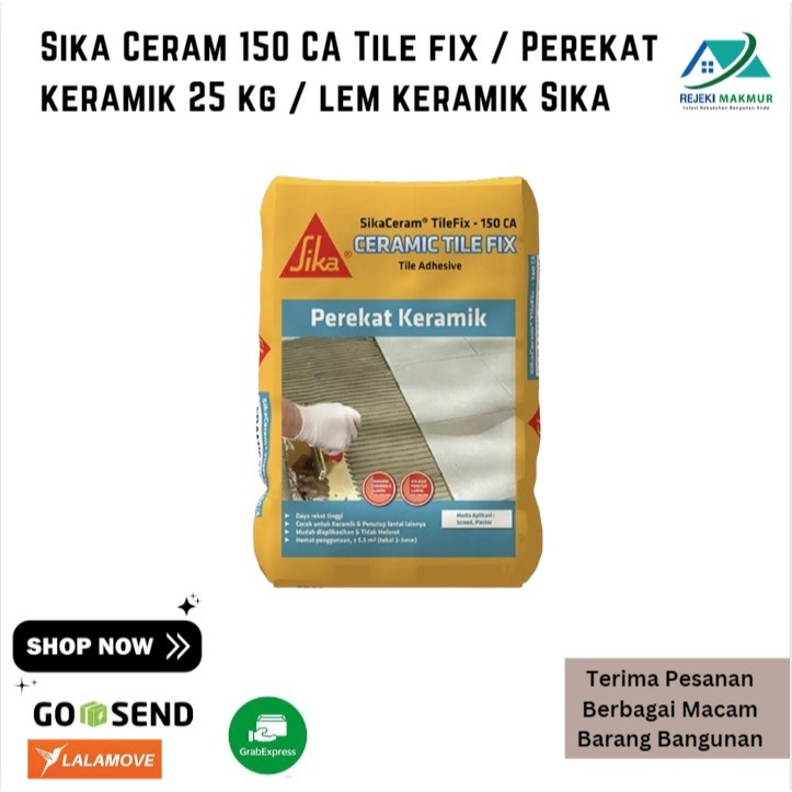 Sika Ceram 150 CA Tile fix / Perekat keramik 25 kg / lem keramik Sika