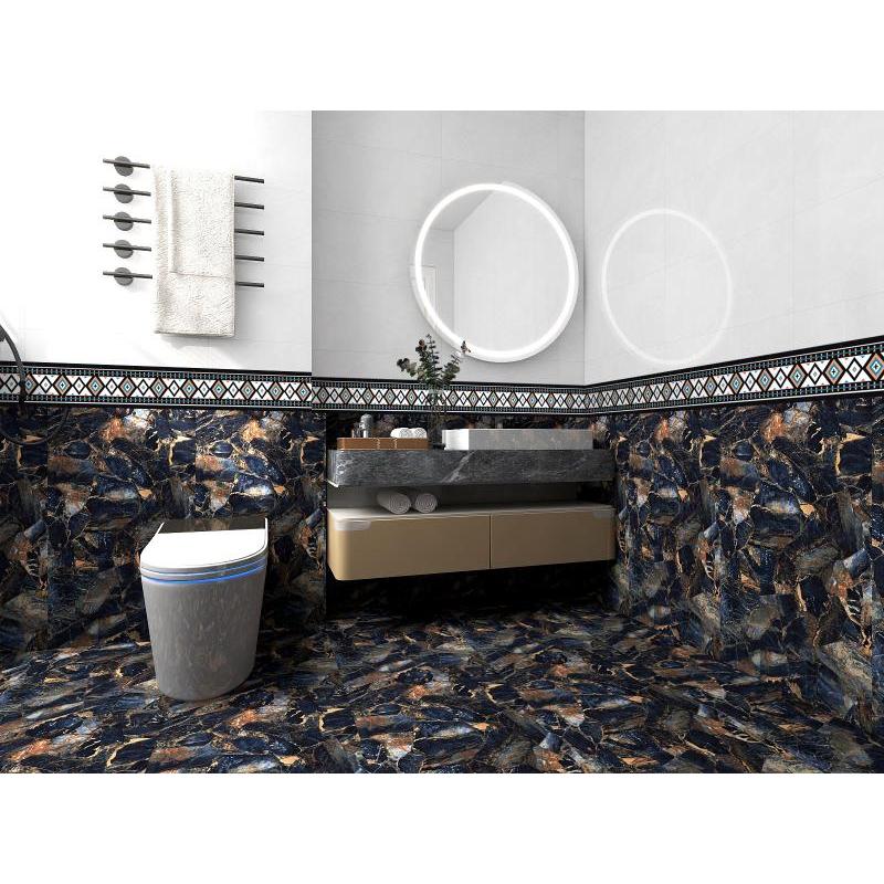 STIKER LANTAI ANTI AIR / WALLPAPER LANTAI ANTI AIR / ANTI SLIP/  Bahan Tebal Perekat Diri Toilet Tah