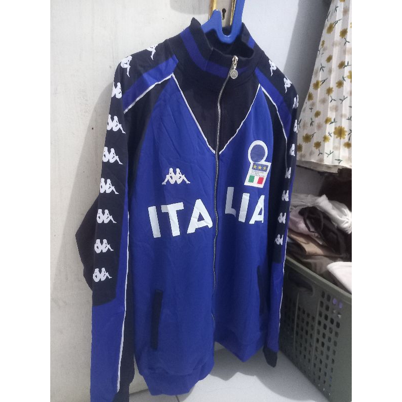 jaket italy euro 2000 retro