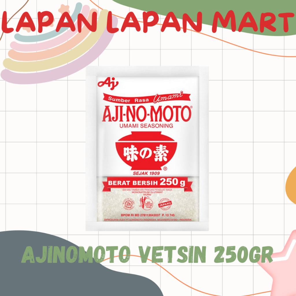 

Ajinomoto Vetsin 250gr