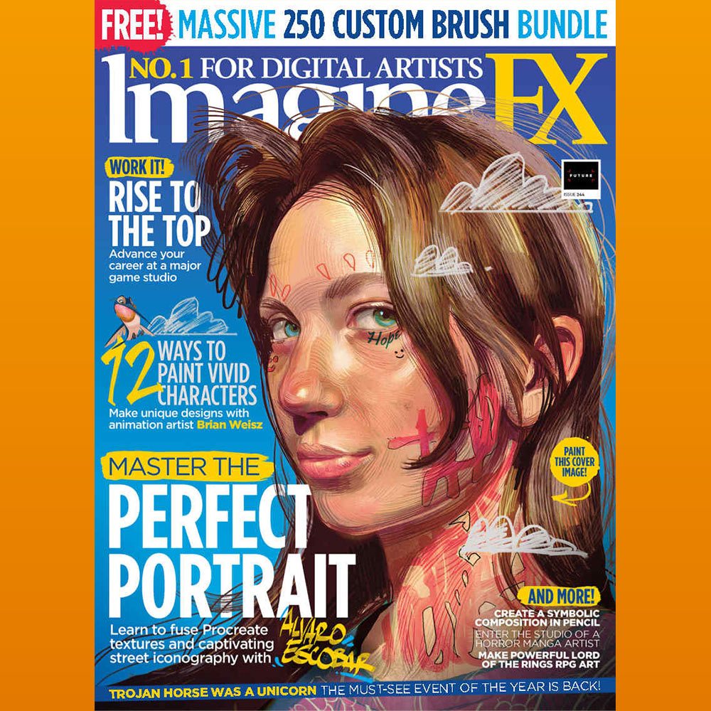 ImagineFX - November 2024 Majalah Import English