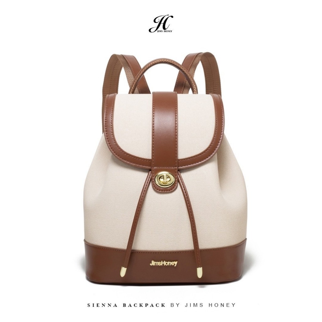 JIMS HONEY SIENNA BACKPACK Tas Ransel Wanita Cewek Jimshoney Trendy Elegan