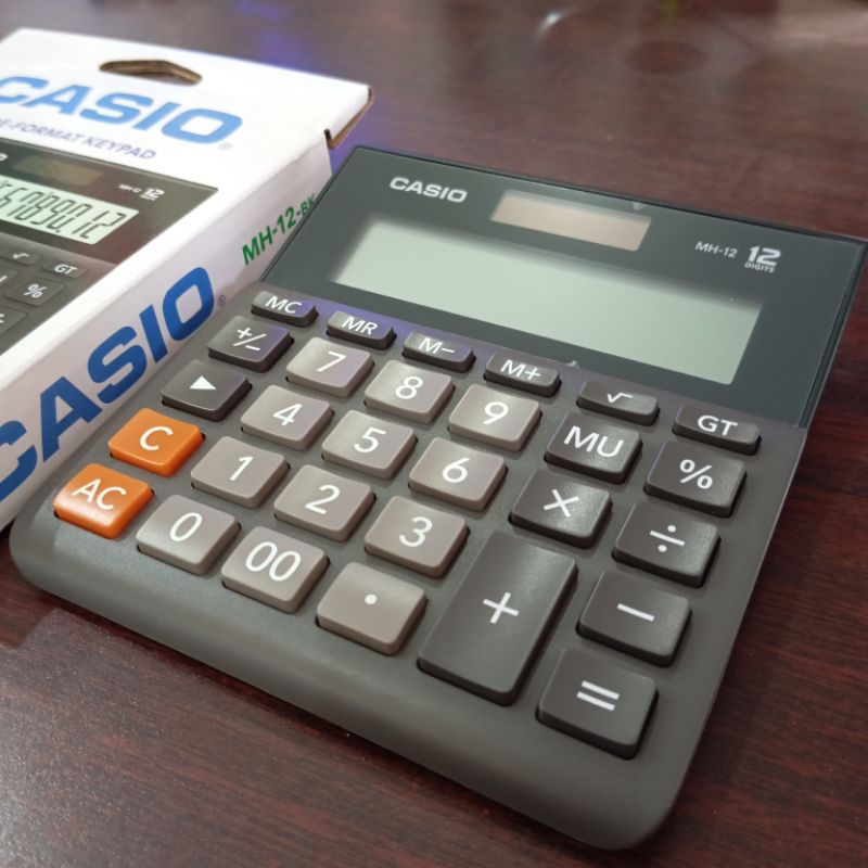 

Casio Calculator MH-12 Black - 12 Digit