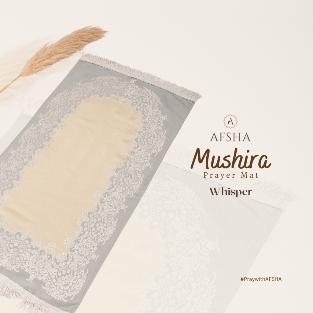 Afsha - Mushira Prayer Mat Sajadah Premium
