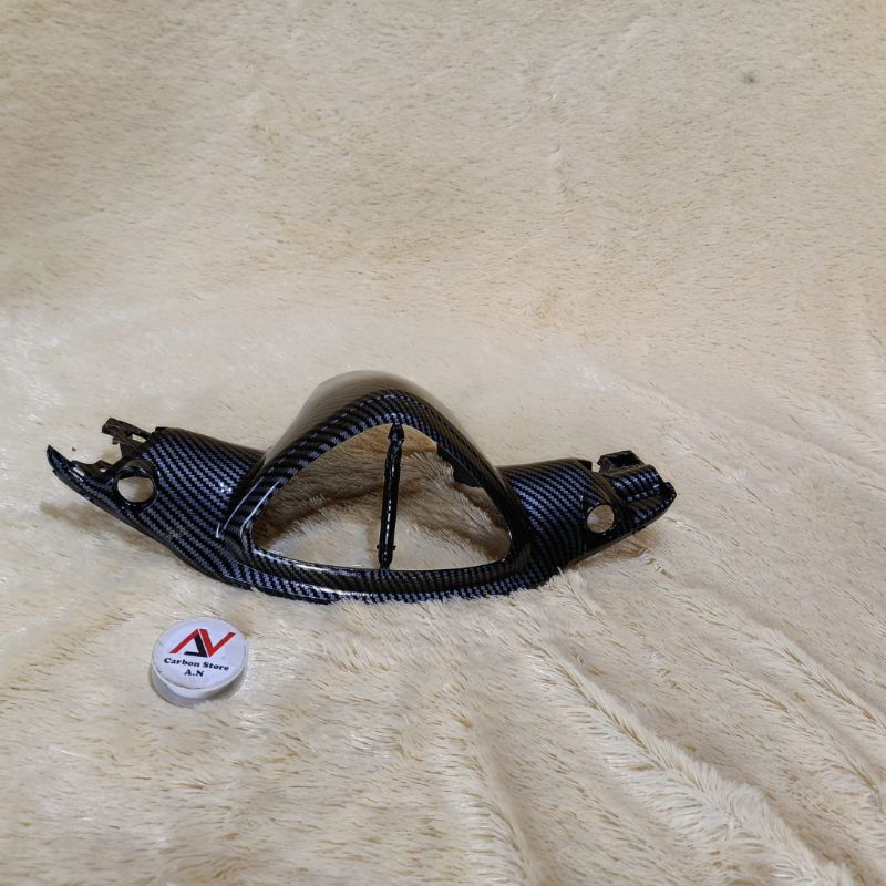 Cover Batok Belakang Mio Sporty Smile Full Carbon - Karbon Celup - Karbon WTP - Karbon Cover Body Mo