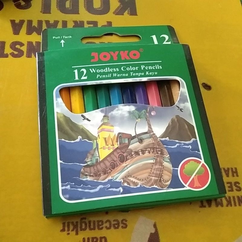 

PENSIL WARNA JOYKO isi 12