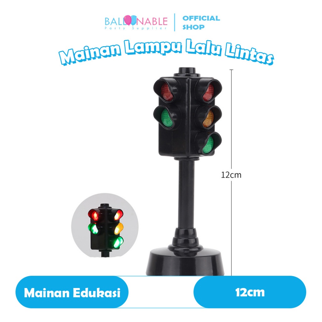 Mainan Lampu Lalu Lintas / Mainan Traffic light / Lampu merah Mainan Anak