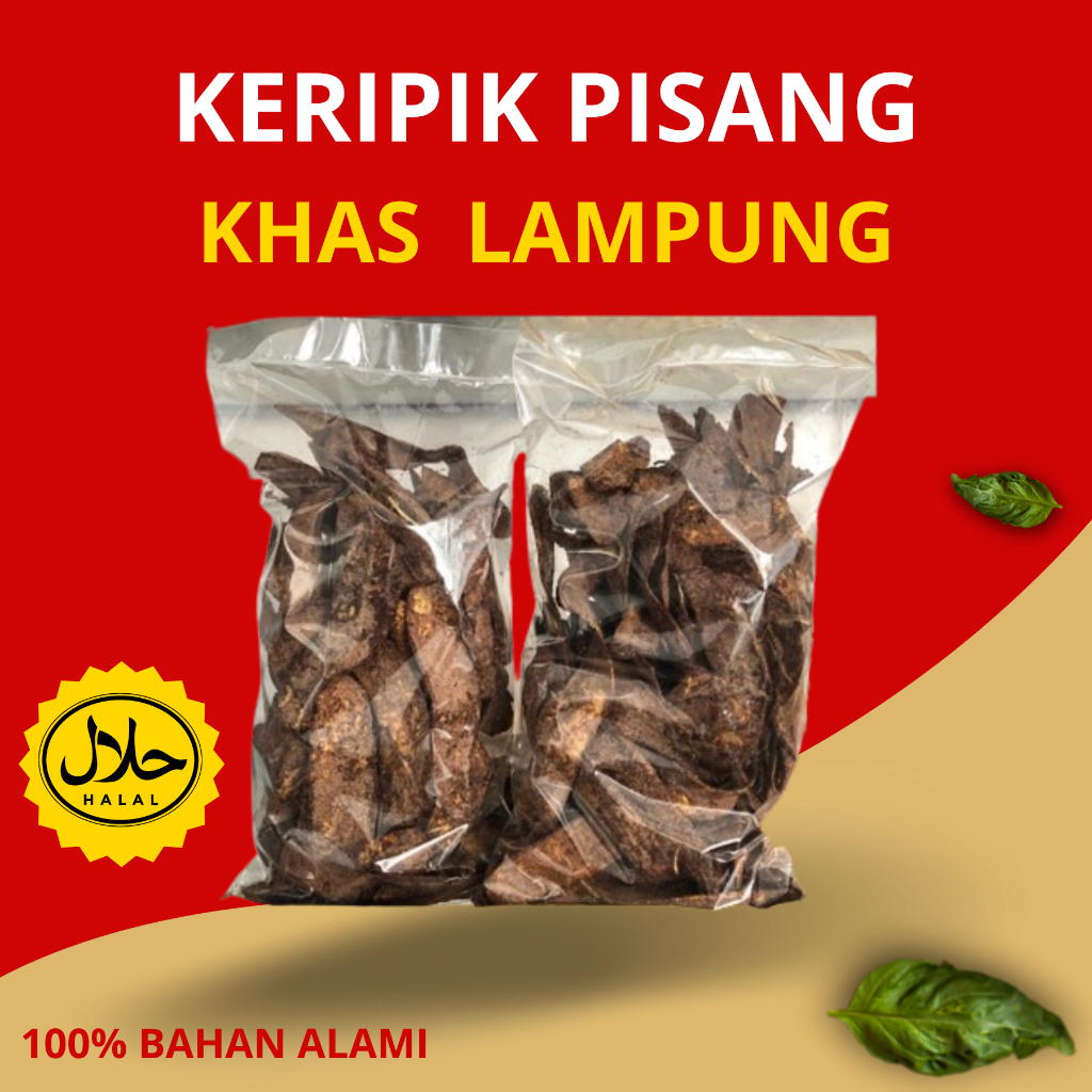 

KERIPIK PISANG COKLAT KHAS LAMPUNG | KERIPIK PISANG DENGAN COKLAT BUBUK ASLI | 150gr