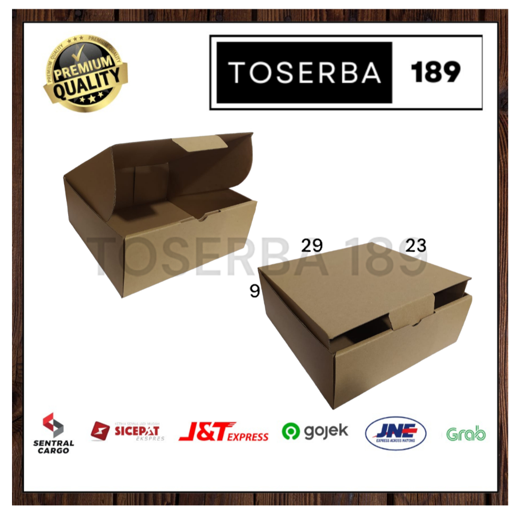 

kardus packing diecut/box pizza uk 29x23x9 cm