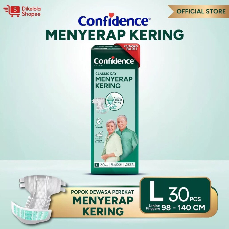 CONFIDENCE POPOK DEWASA L30