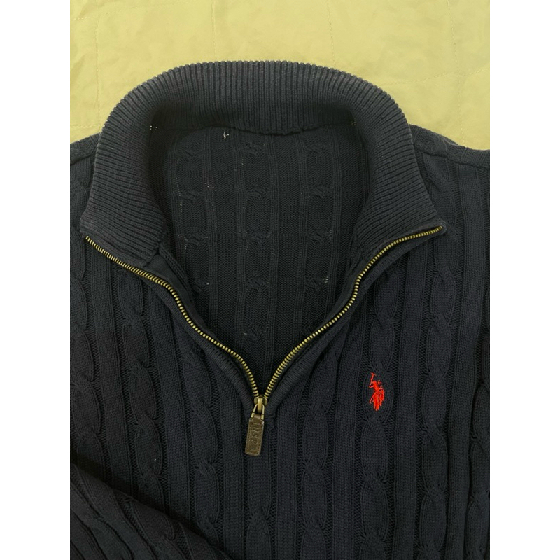 US POLO ASSN Half Zip Sweater