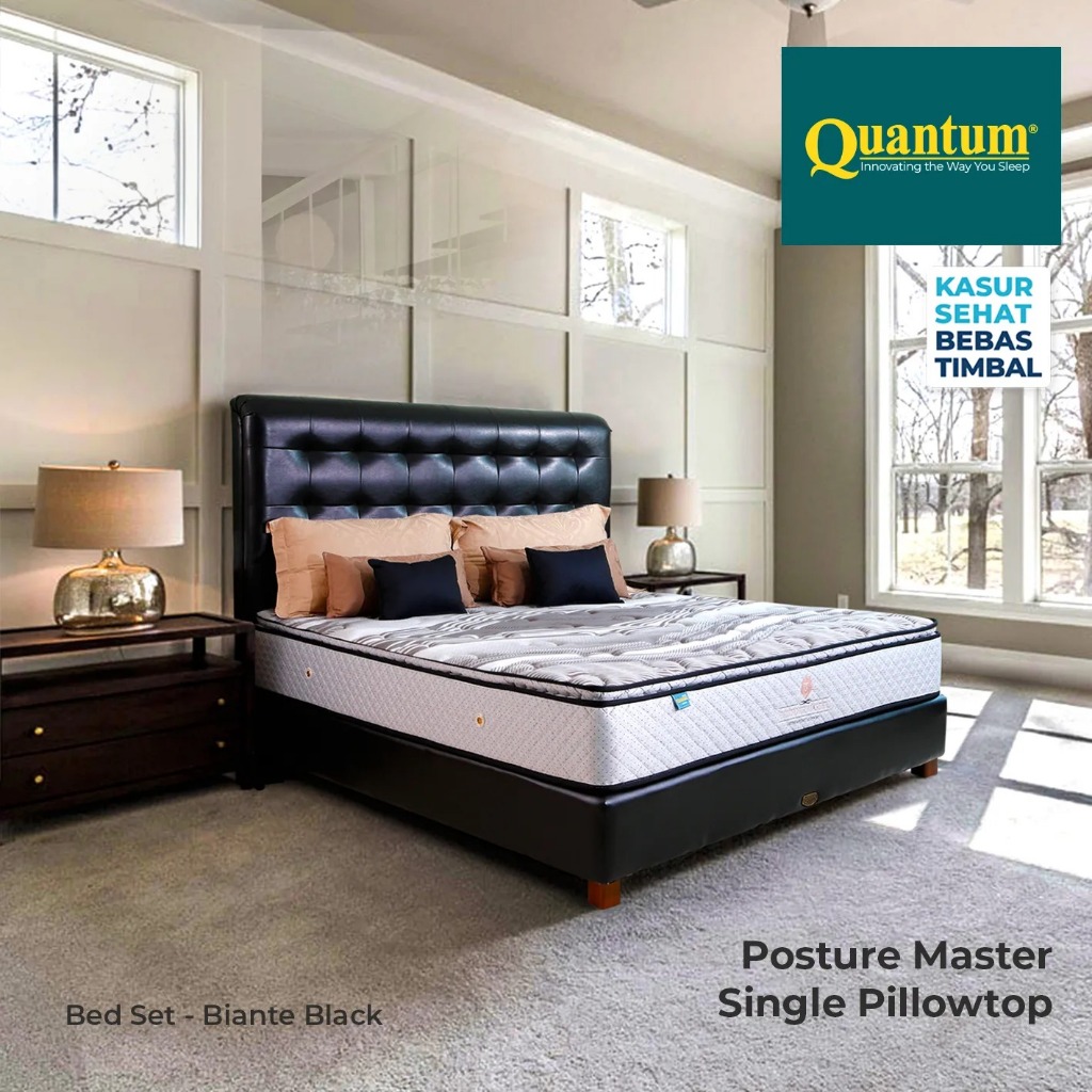 Springbed / Quantum Kasur Orthopedic Posture Master Single Pillowtop Murah Pontianak