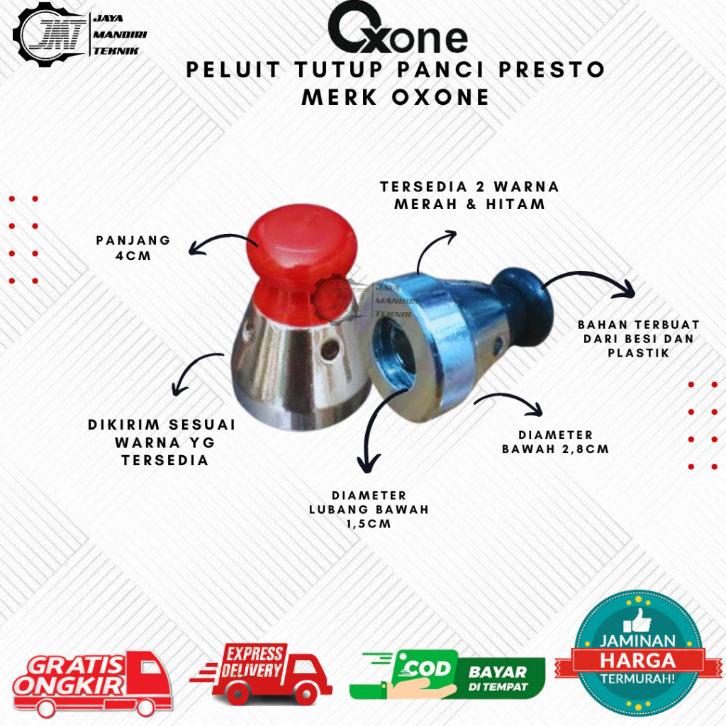 JMT - Peluit Tutup Panci Presto untuk Presto Merk Oxone Harga Termurah